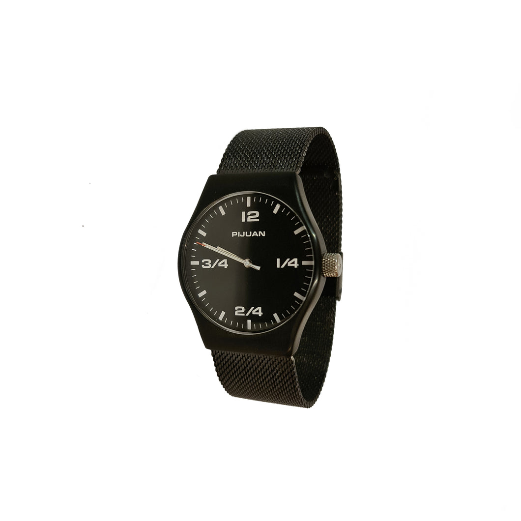 Rellotge de canell negre